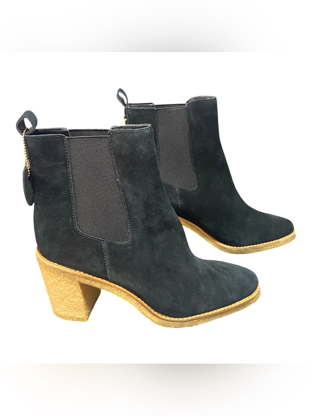 Lauren Ralph Lauren Marianna Water-Repellent Suede Booties